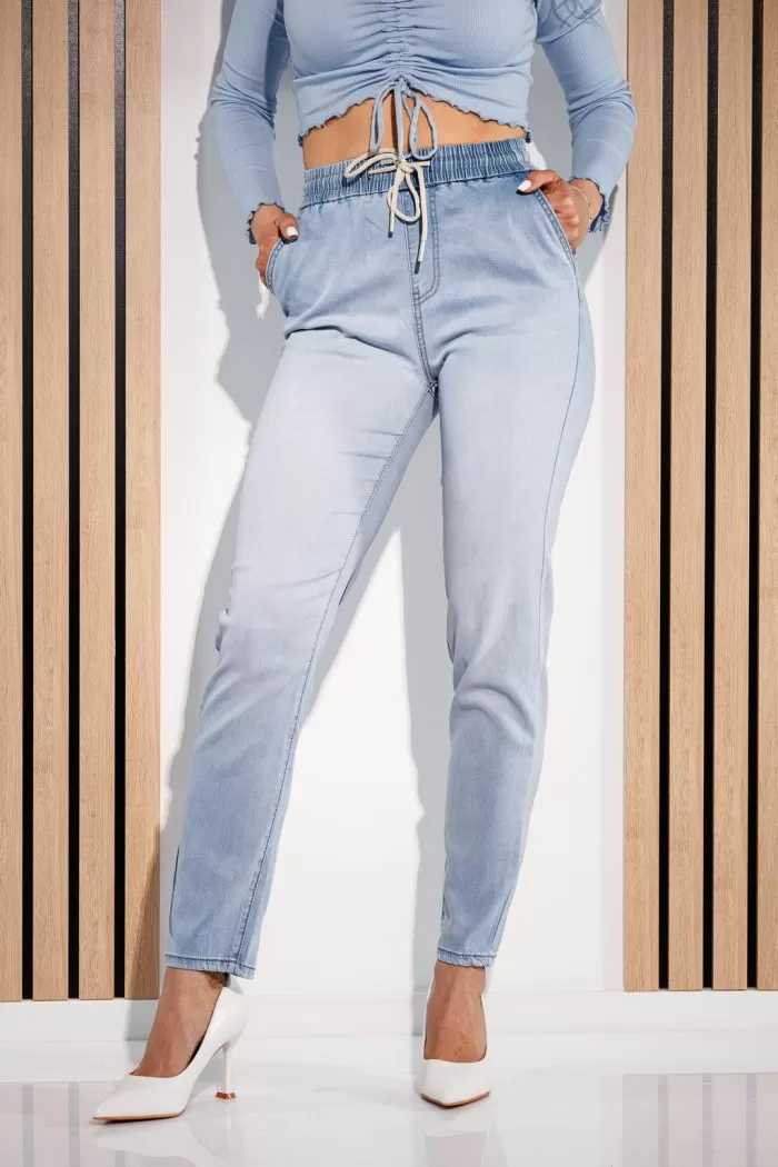 Blugi MomFit Dama Aurora Albastri #A908