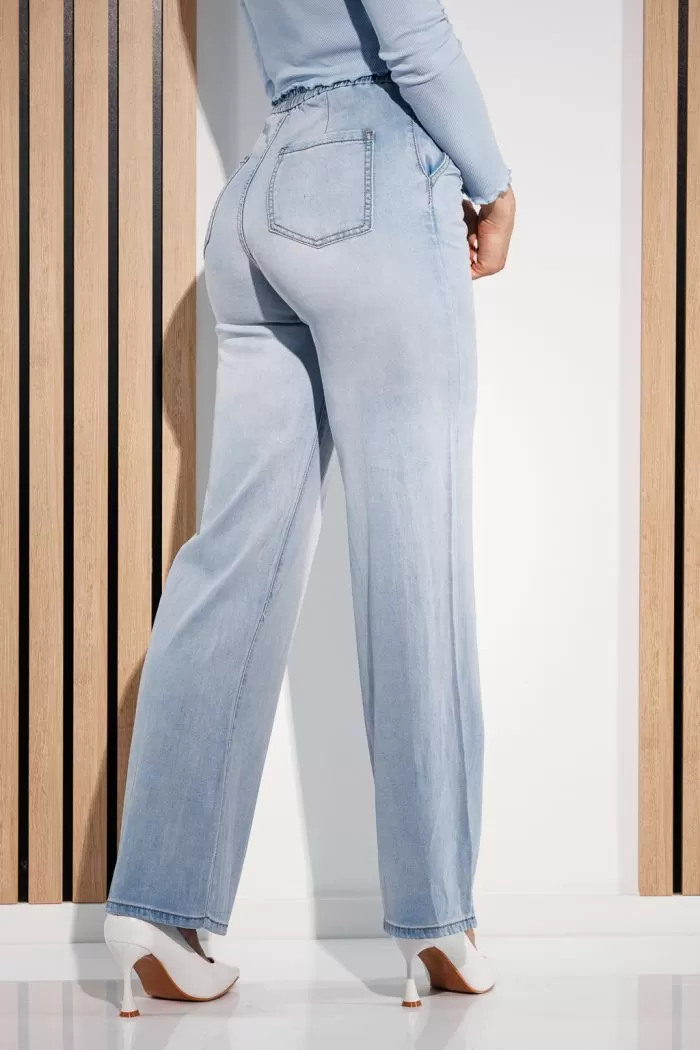 Blugi Sport Dama Bianca Albastri #A910