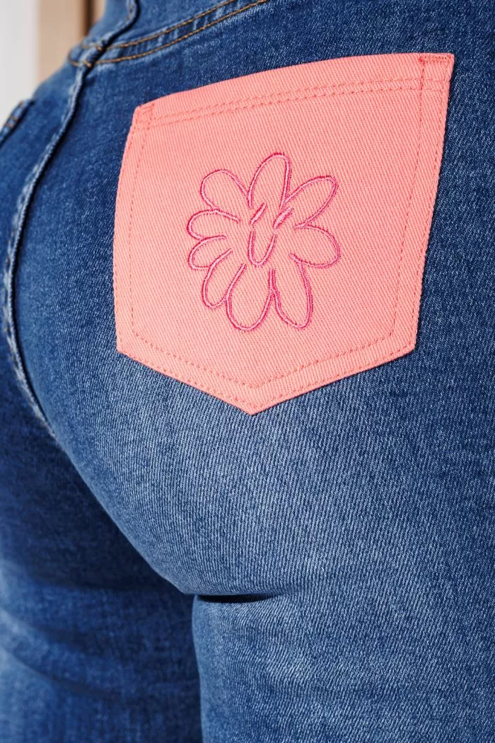 Blugi MomFit Dama Oona Allbastri #A929
