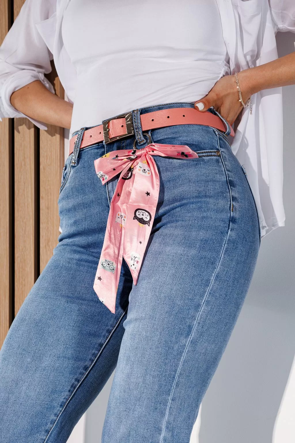 Blugi MomFit Dama Rain Albastri #A932