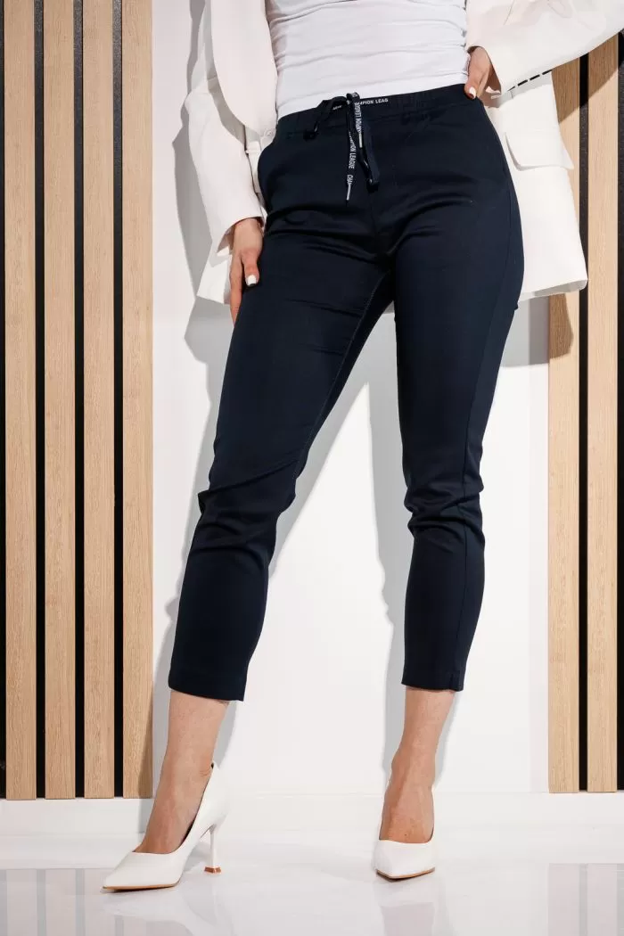 Pantaloni Casual Dama Carla Bleumarin #A947