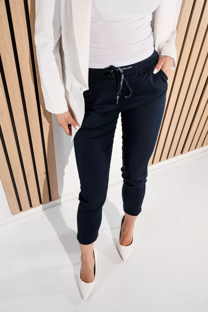 Pantaloni Casual Dama Carla Bleumarin #A947