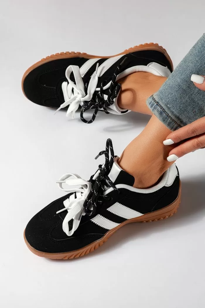 Adidasi dama negri din piele ecologica Heaven #21422