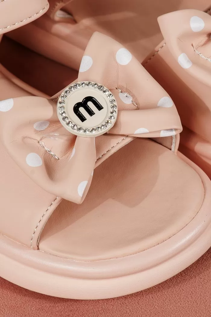 Sandale fete roz din piele ecologica Alice2 #21890