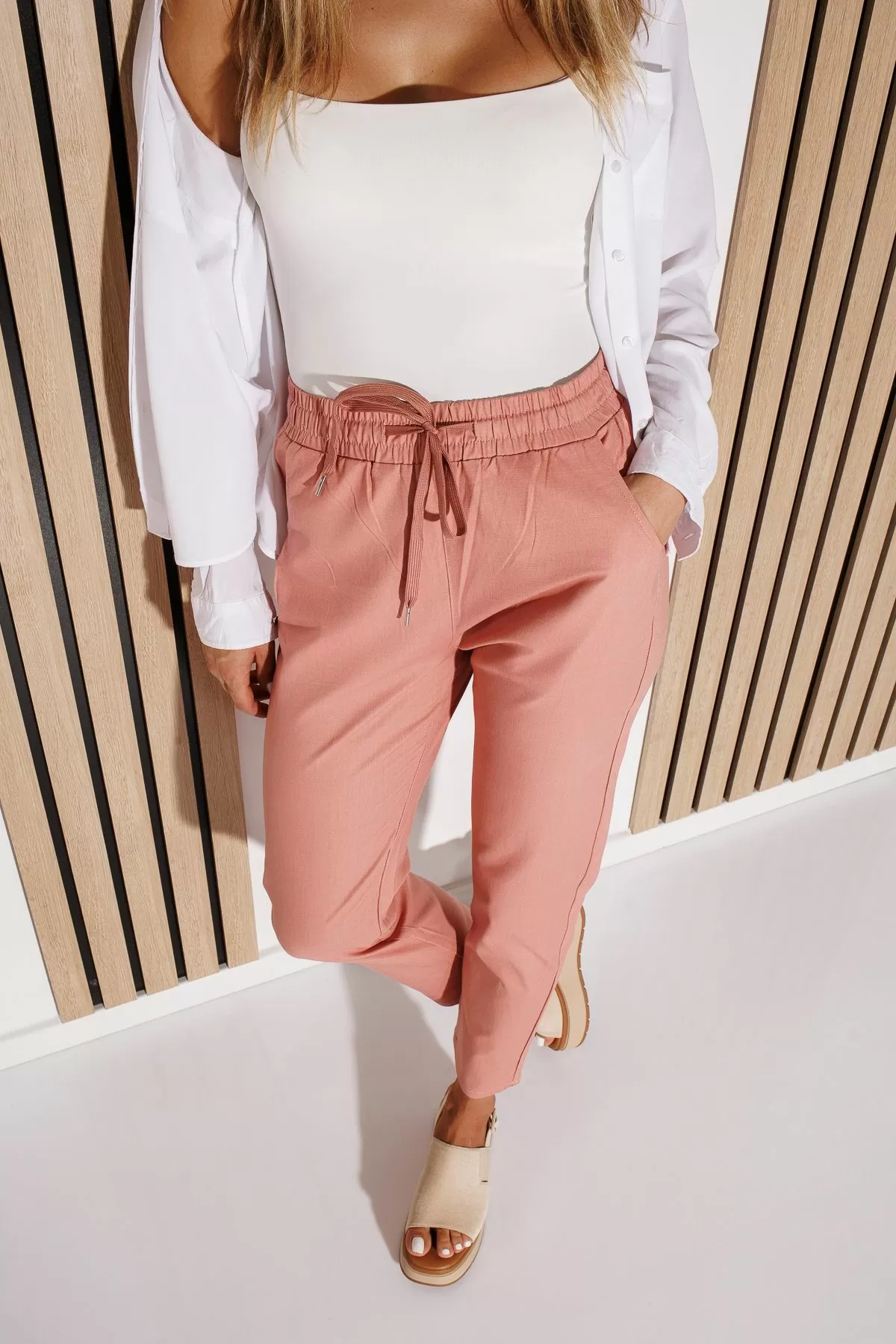 Pantaloni De Vara Dama Julia Roz #A1087