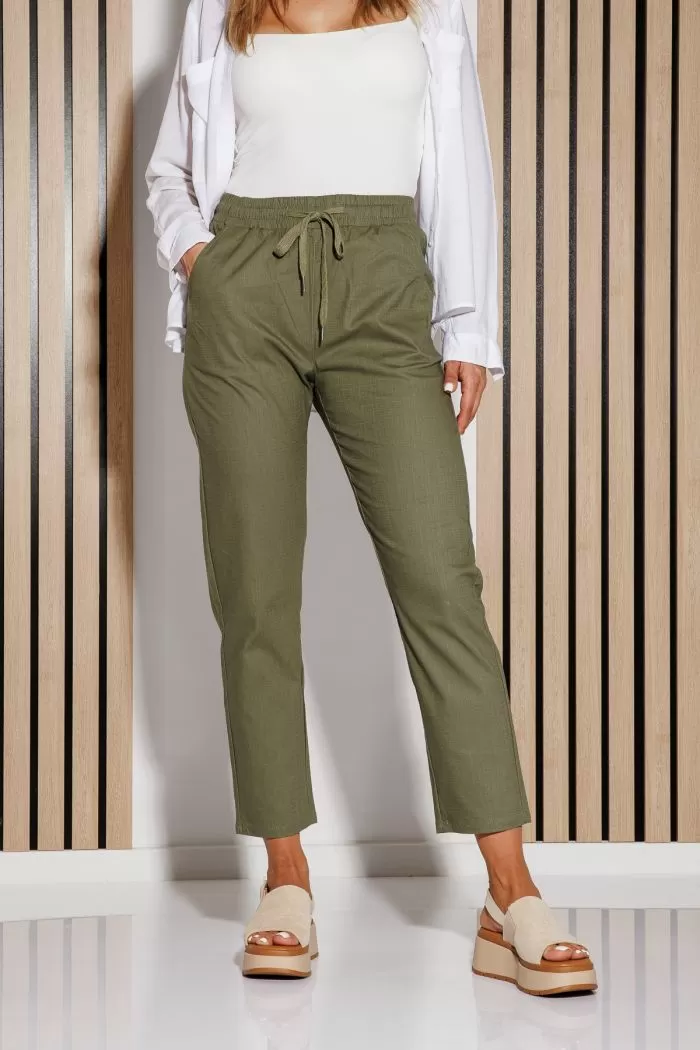Pantaloni De Vara Dama Julia Army #A1093