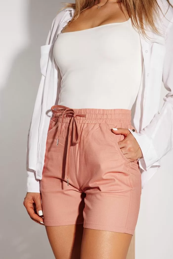 Pantaloni De Vara Scurti Dama Lissa Roz #A1133
