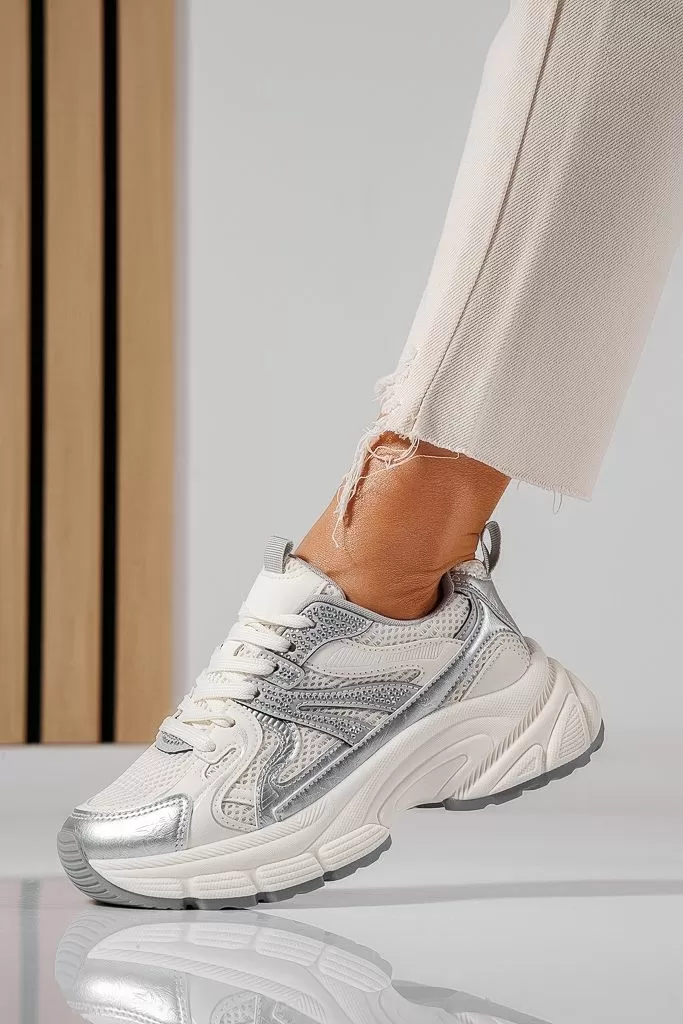 Adidasi dama bej din piele ecologica Aria #22504