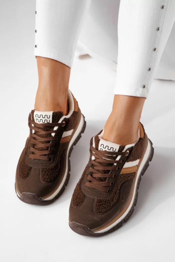 Adidasi dama vatuiti maro din piele ecologica intoarsa Leila #23043