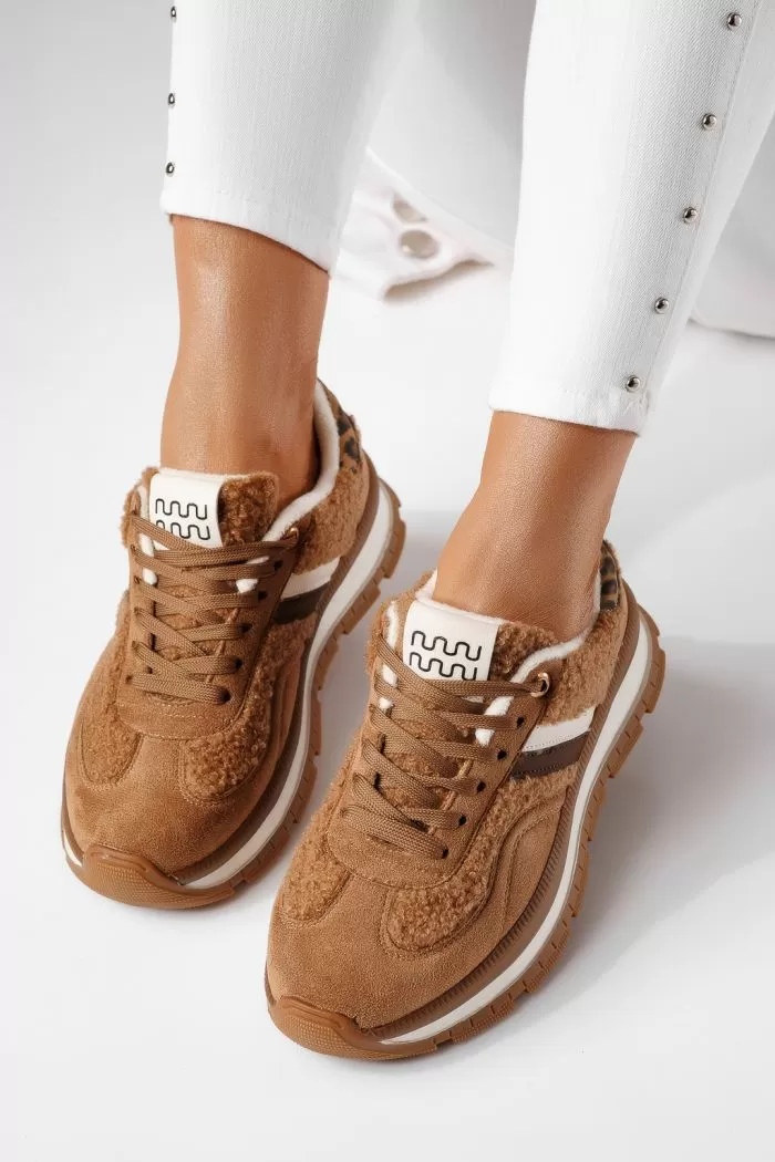 Adidasi dama vatuiti maro din piele ecologica intoarsa Leila #23046