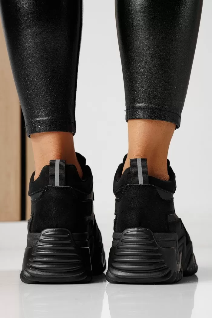 Adidasi dama negri din piele ecologica Maya #24159