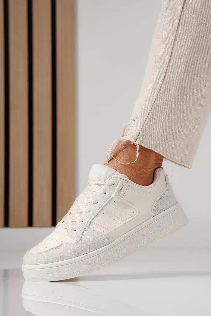 Adidasi dama bej din piele ecologica Iris #24188