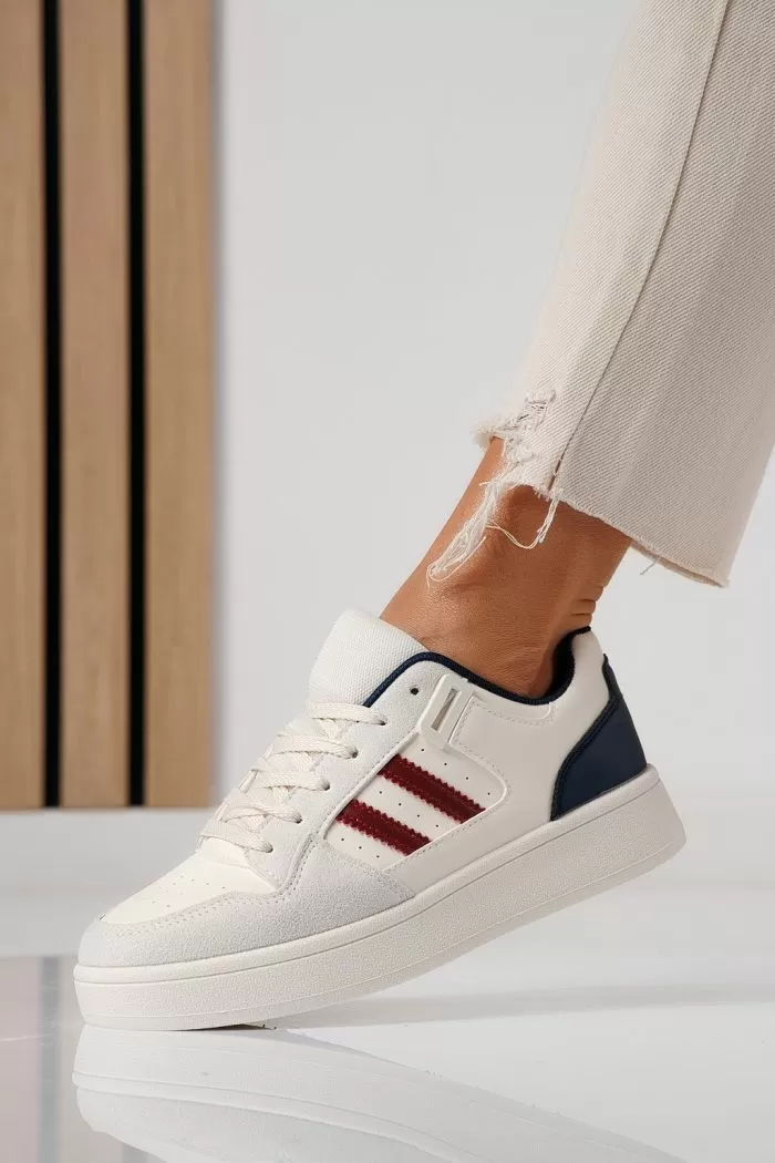 Adidasi dama albastri din piele ecologica Iris #24191