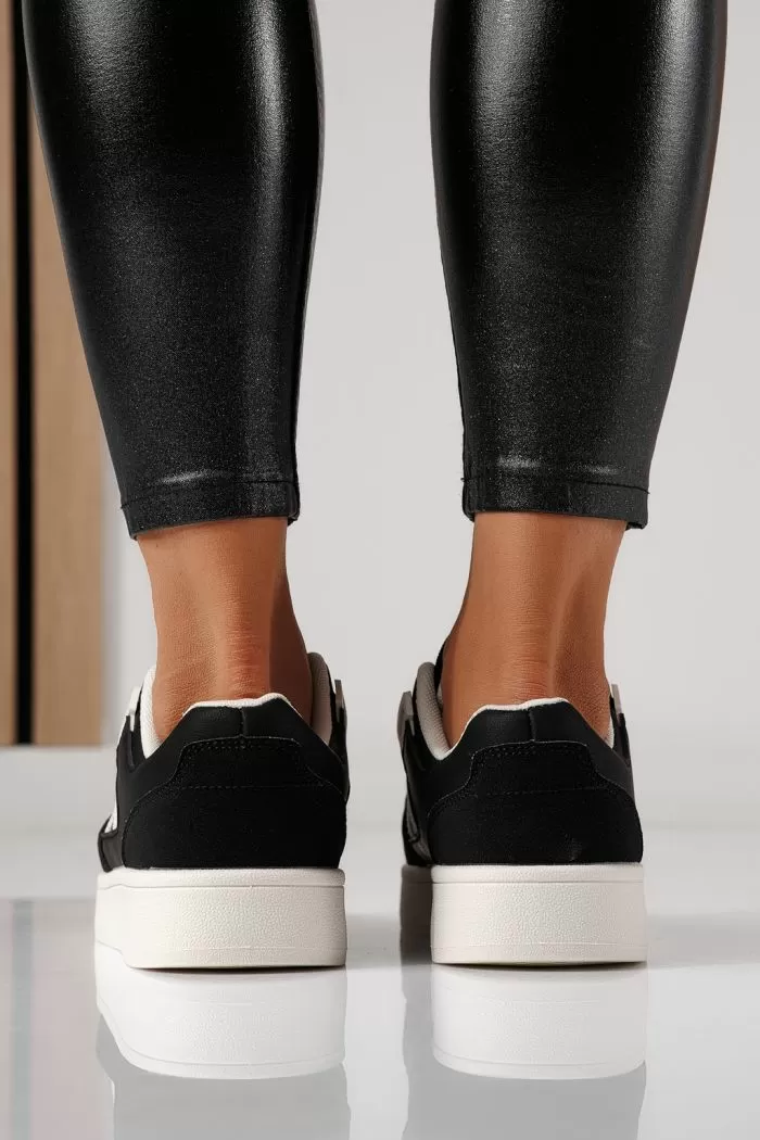 Adidasi dama negri din piele ecologica Iris #24192