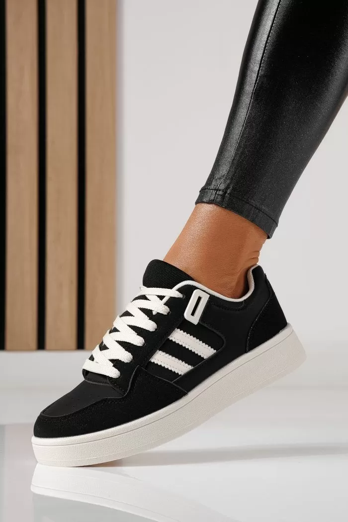 Adidasi dama negri din piele ecologica Iris #24192