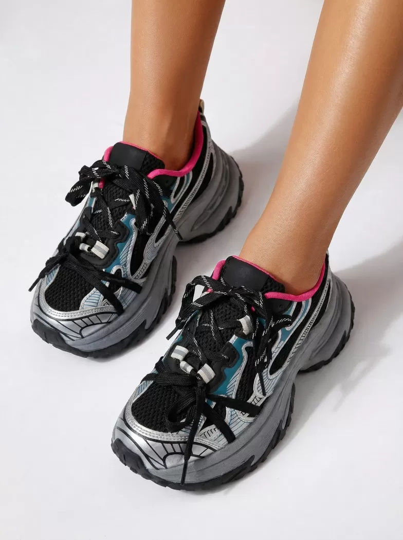 Adidasi dama gri din piele ecologica Anne #24526