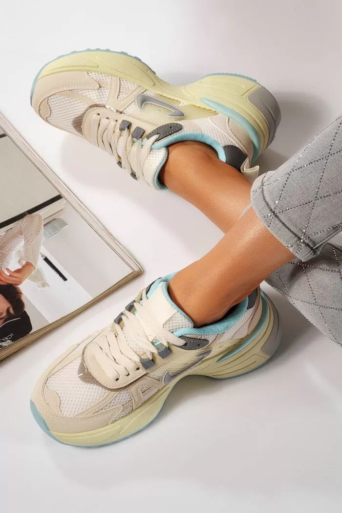 Adidasi dama bej din piele ecologica Amy #24603