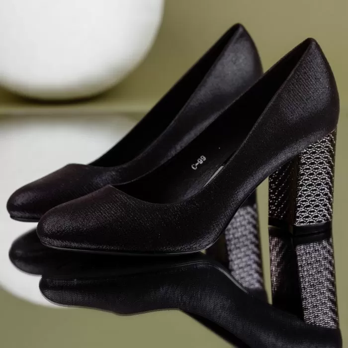 Pantofi Dama cu Toc Kiara Negri #7054M