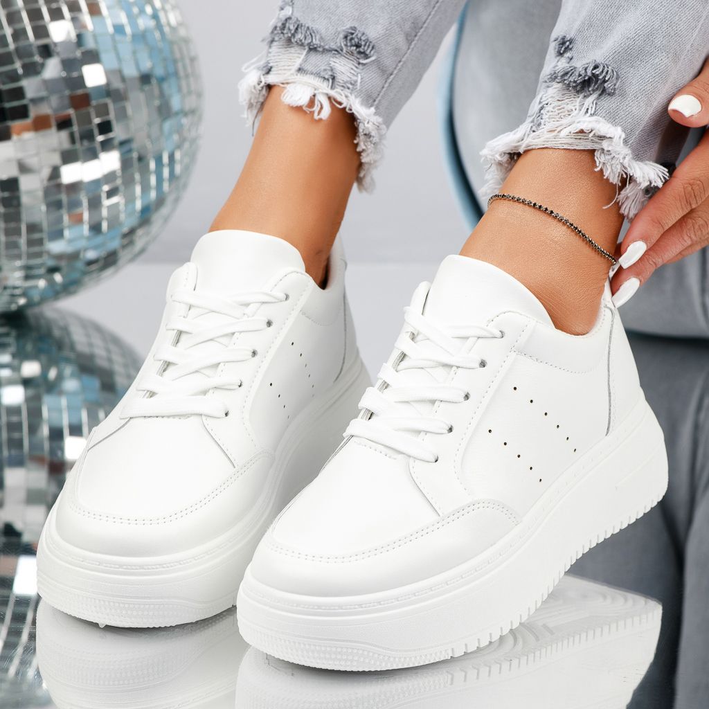 Дамски спортни обувки Kai Бяло #13664