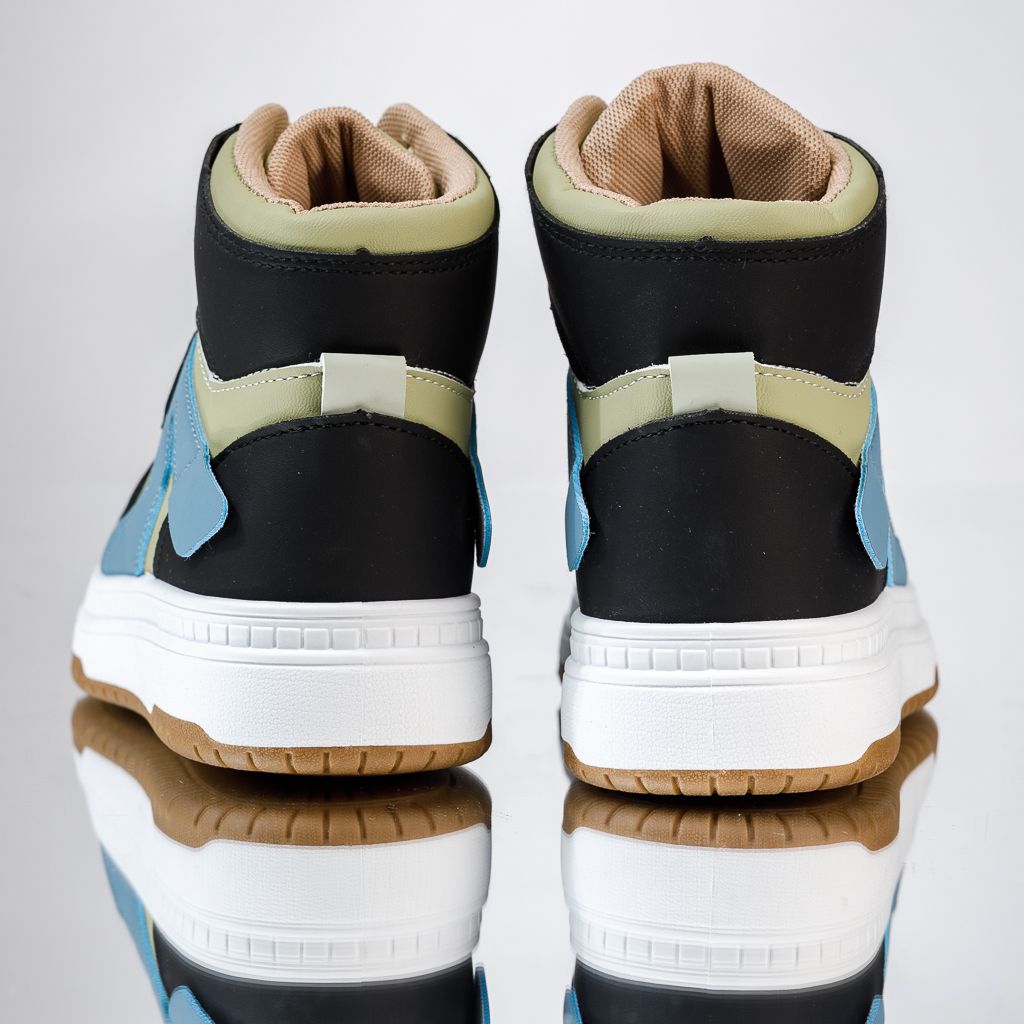 Дамски спортни обувки Brook черен/Зелено #13550