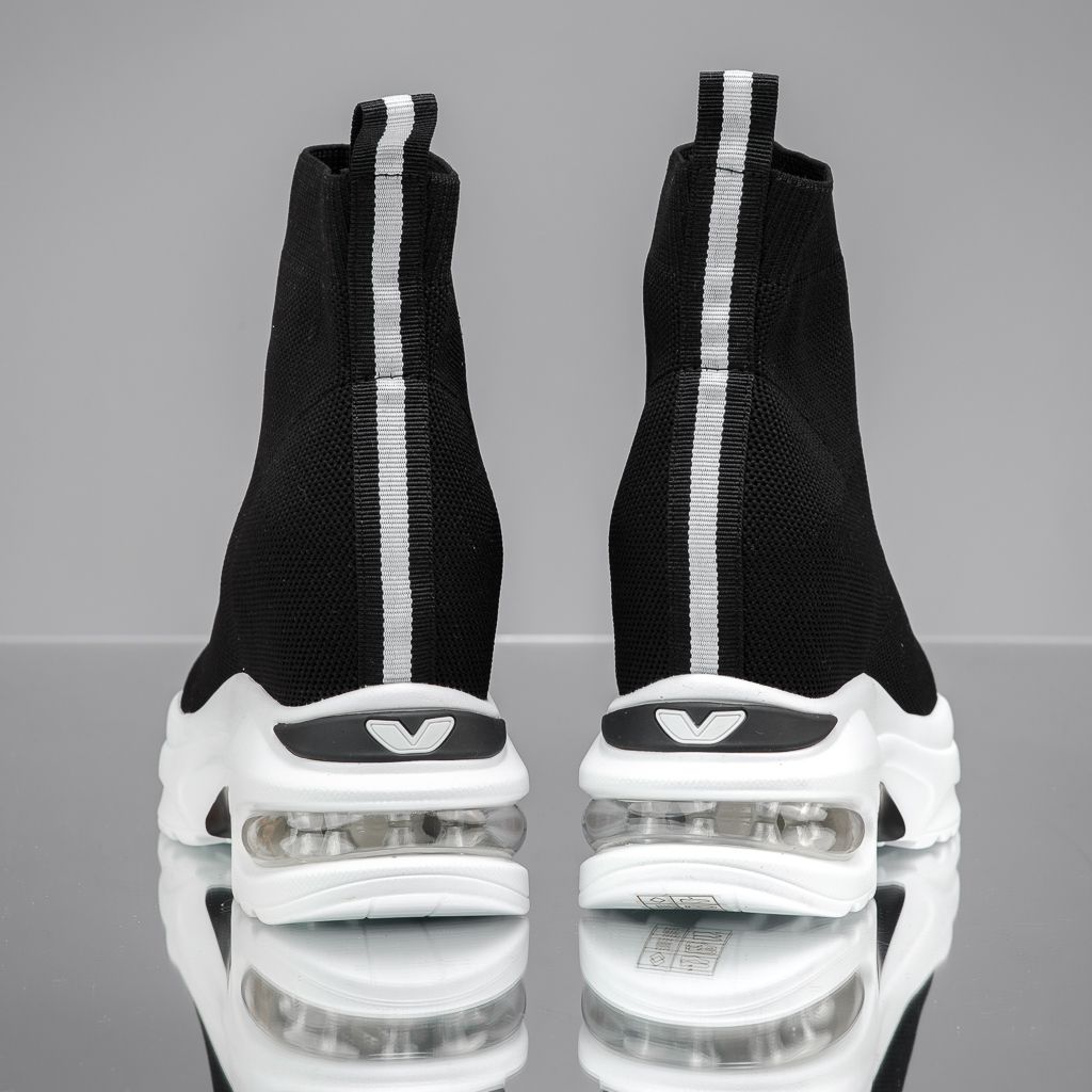 Дамски спортни обувки Enzo2 Бяло/черен #13683