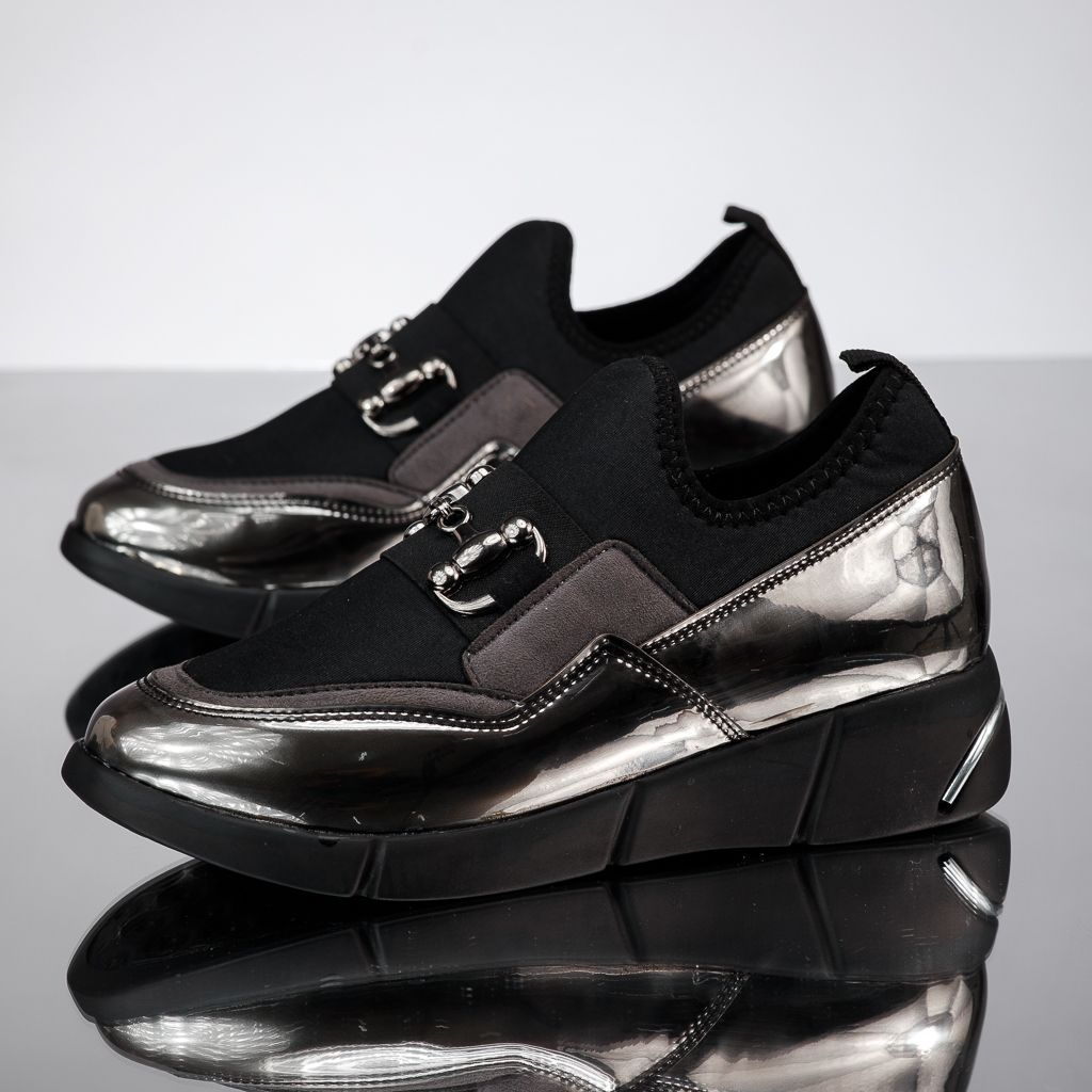 Дамски спортни обувки Nova Сив  #13800