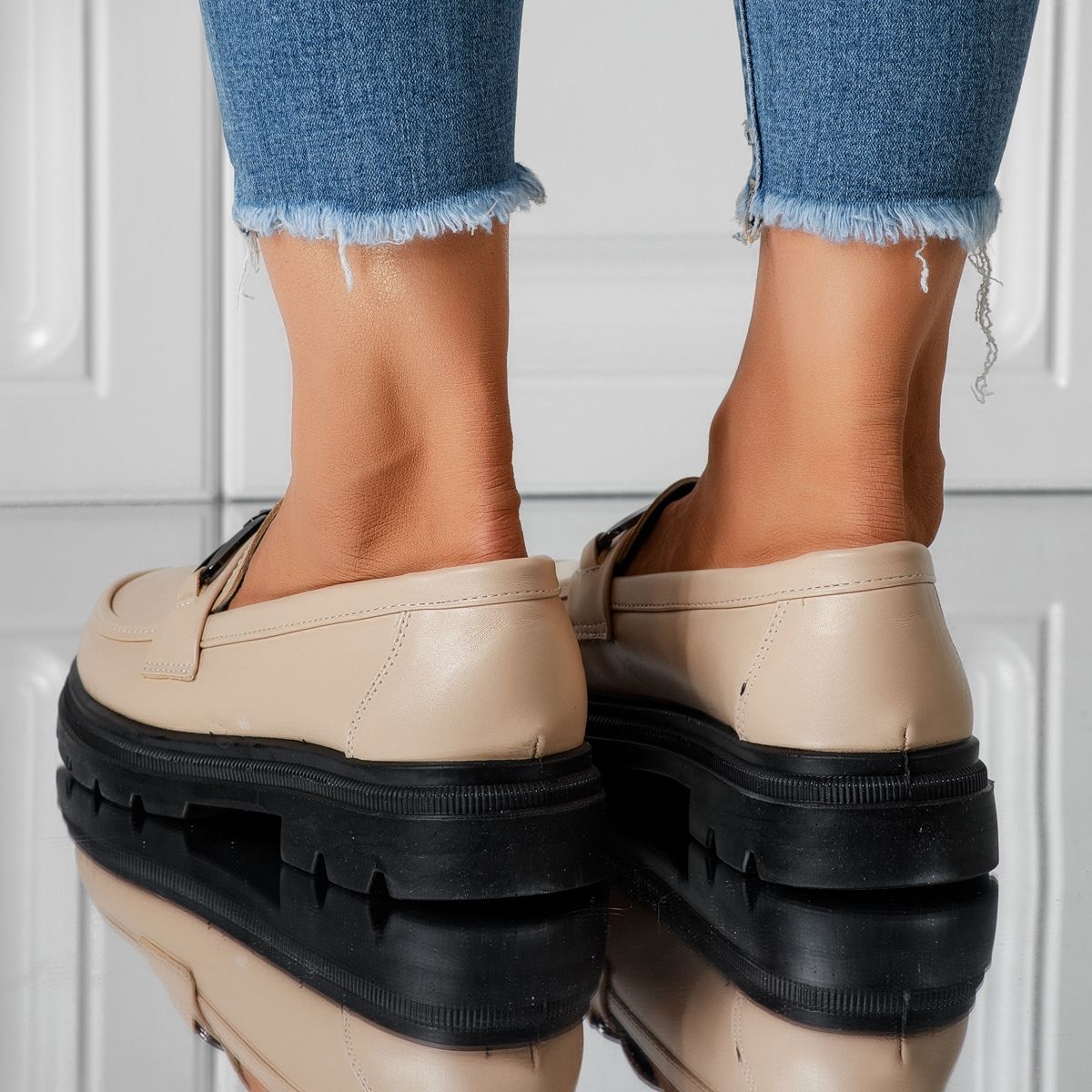Всекидневни Дамски Обувки Luna Бежови #16408