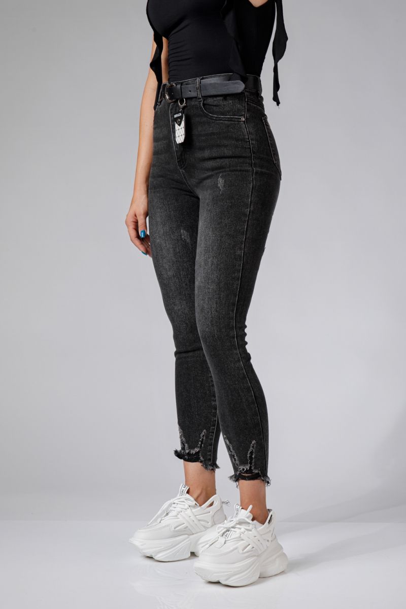 Blugi Skinny Dama Avery Negri #A573