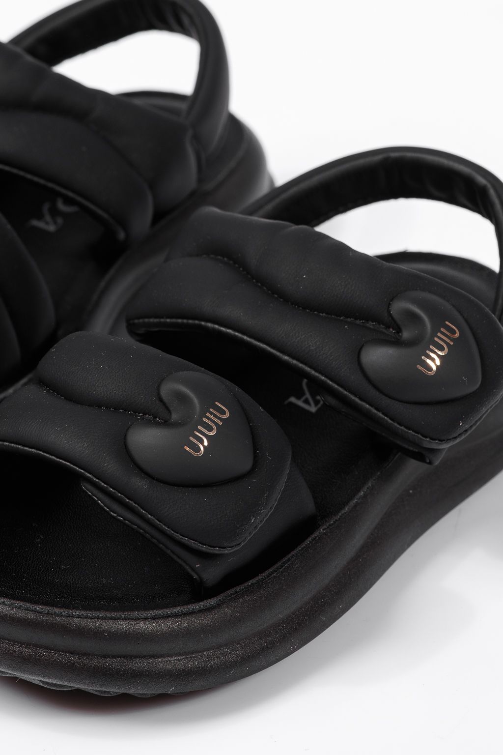 Sandale fete negre din piele ecologica Rox2 #22218