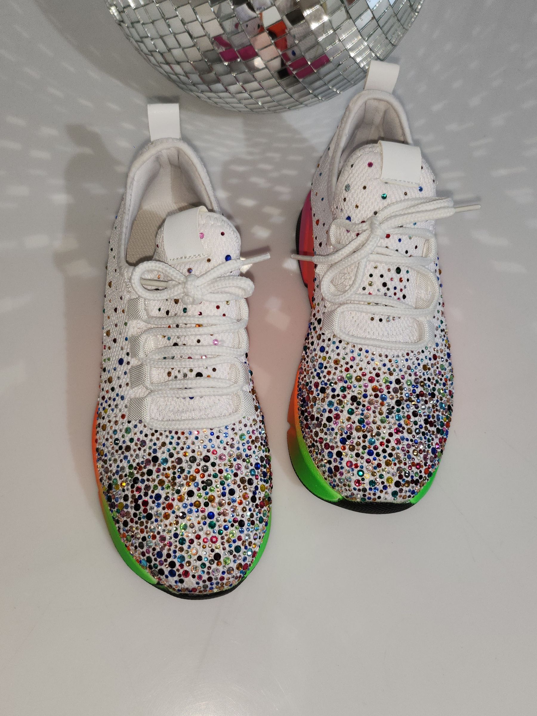 Adidasi dama multicolor din material textil Maria #22335