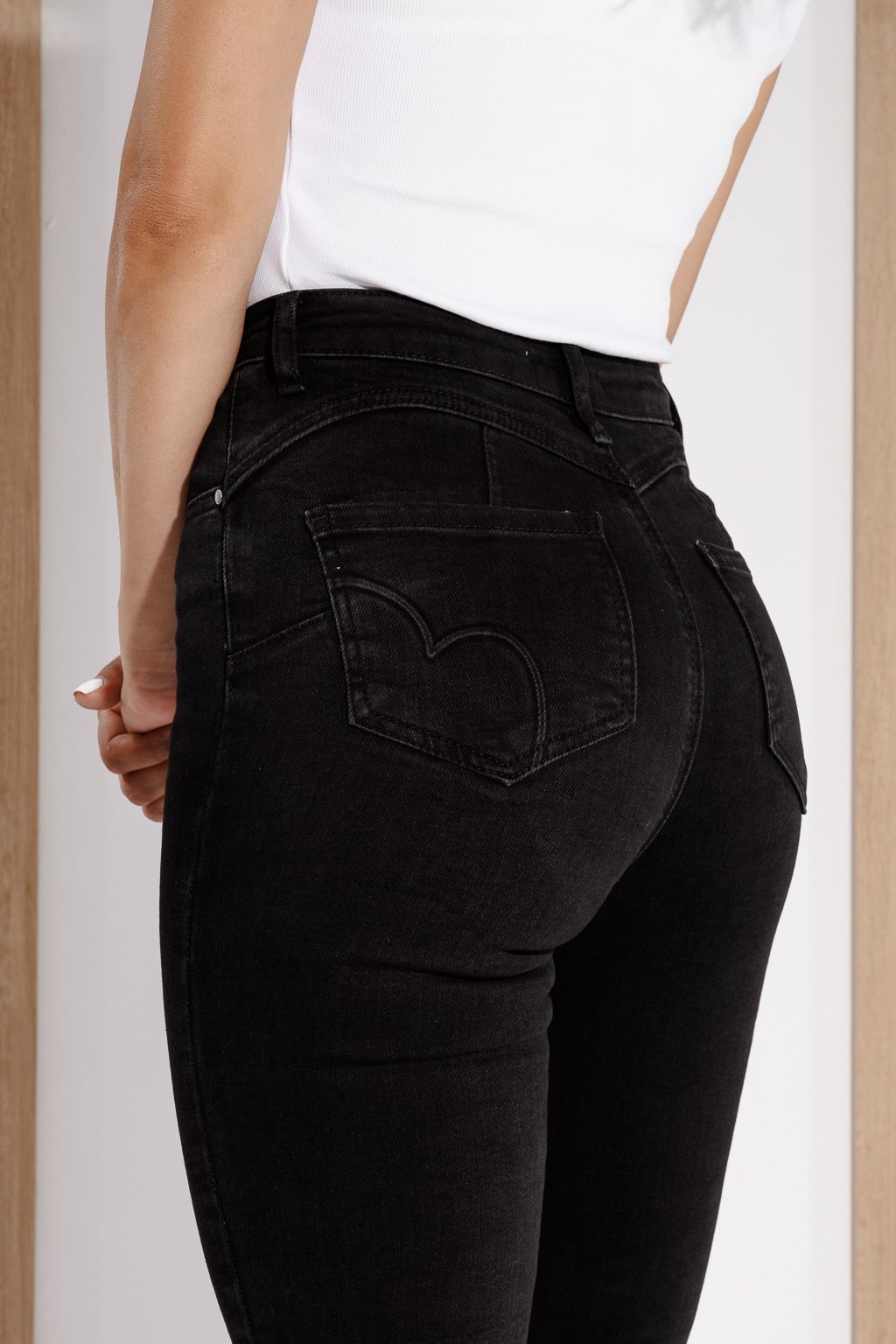 Blugi Skinny cu PushUp Dama Evelina Negri #A1189