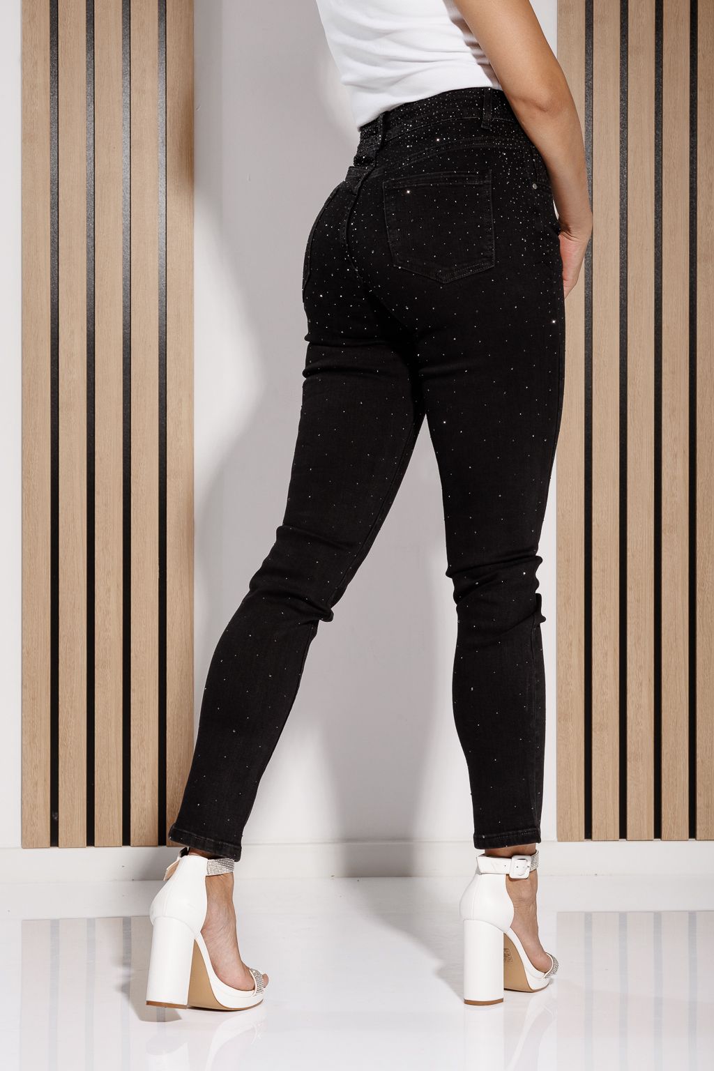 Blugi Skinny Dama Luna Negri #A1172