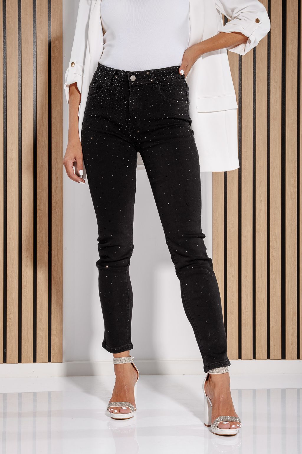 Blugi Skinny Dama Luna Negri #A1172