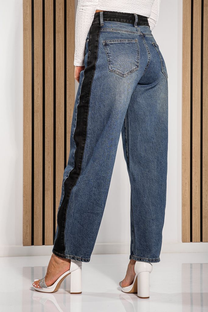 Blugi Loose  Fit Dama Vanda Albastri #A1212
