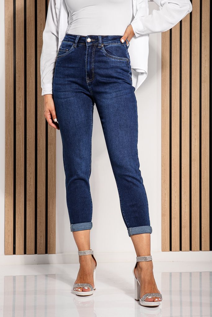 Blugi MomFit Dama Jaya Albastri #A1230