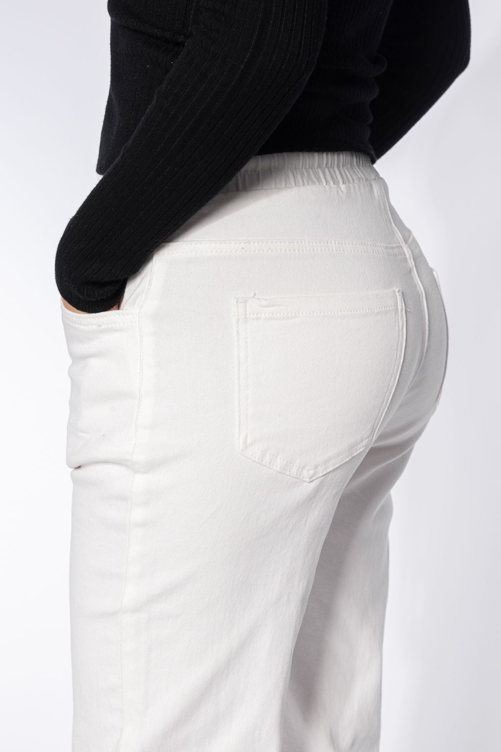 Blugi MomFit Dama Zoe Crem #A610