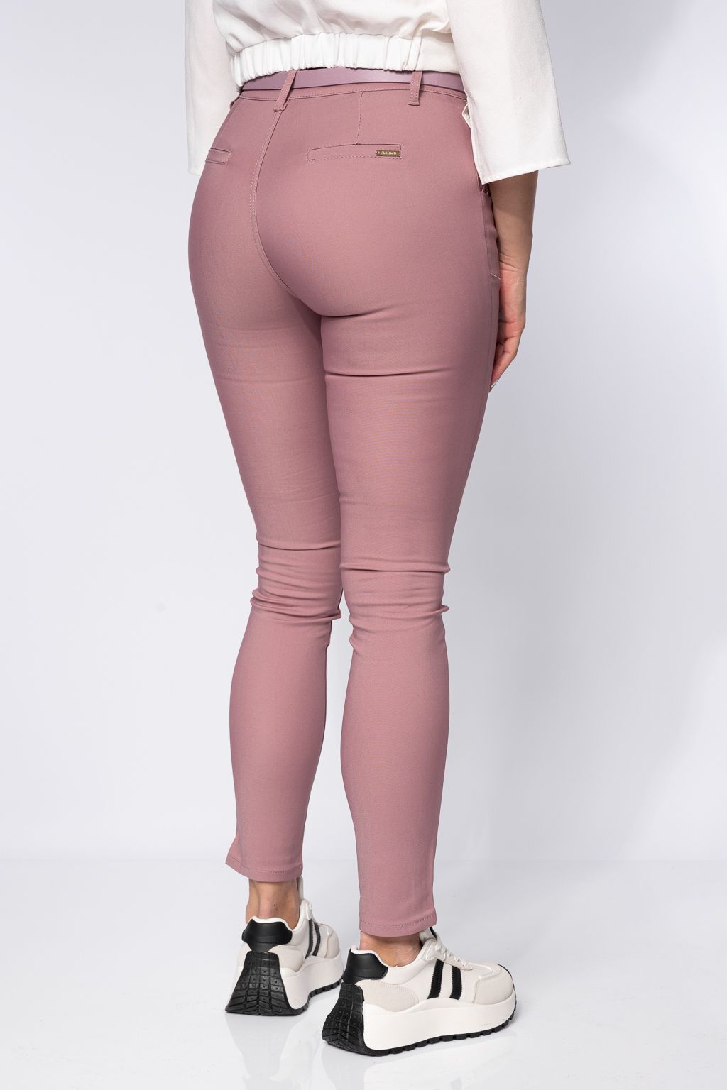 Pantaloni Casual Dama Amelia2 Mov #A677