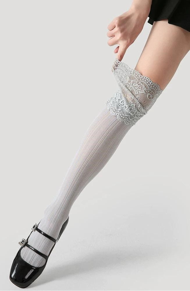 Ciorapi lungi dama gri Rossa #A1298