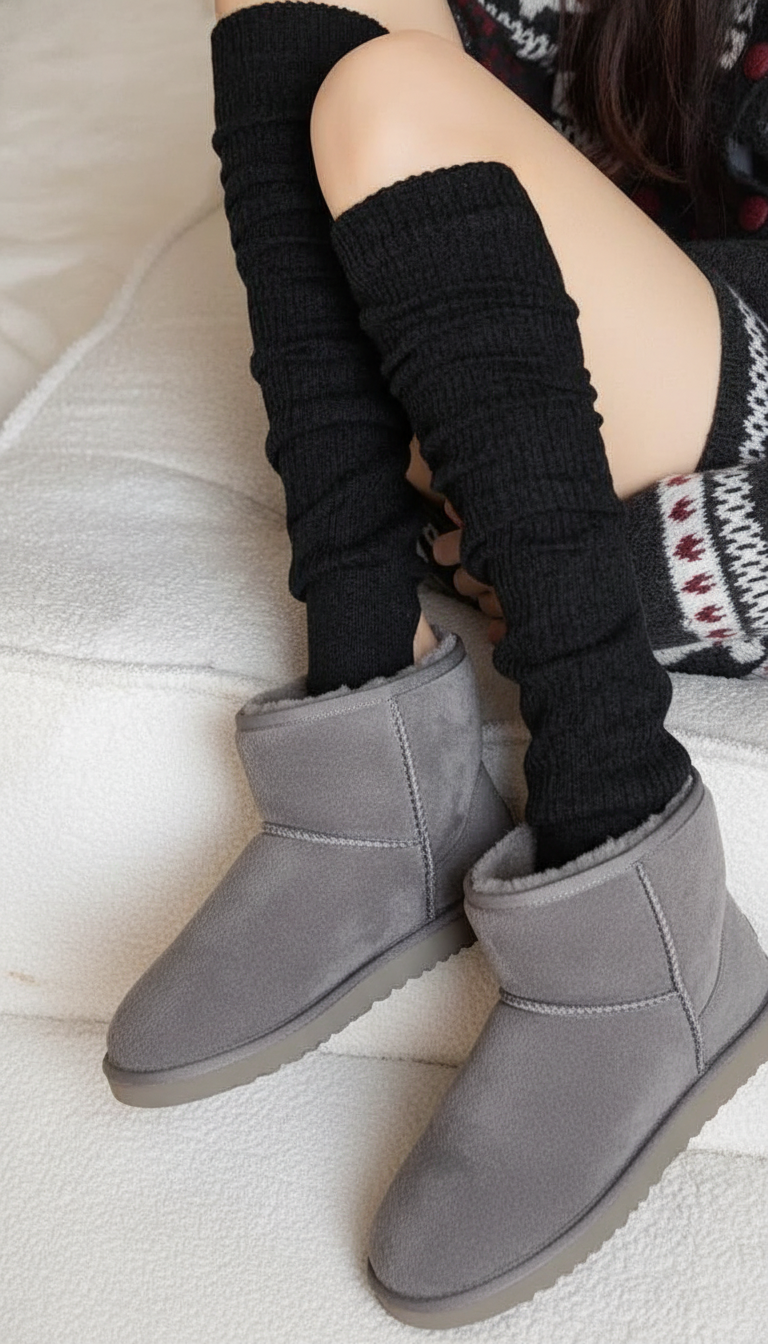 Ciorapi lungi dama negri Maria #A1307