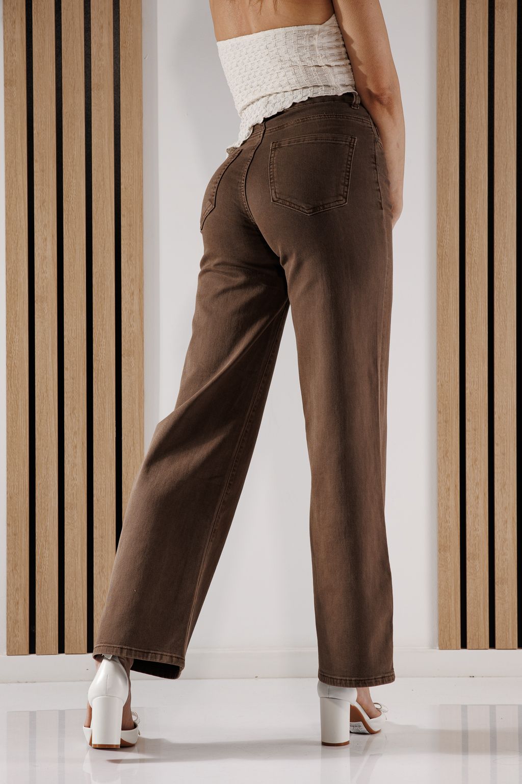 Blugi Wide Leg Dama Ayda Maro #A1345