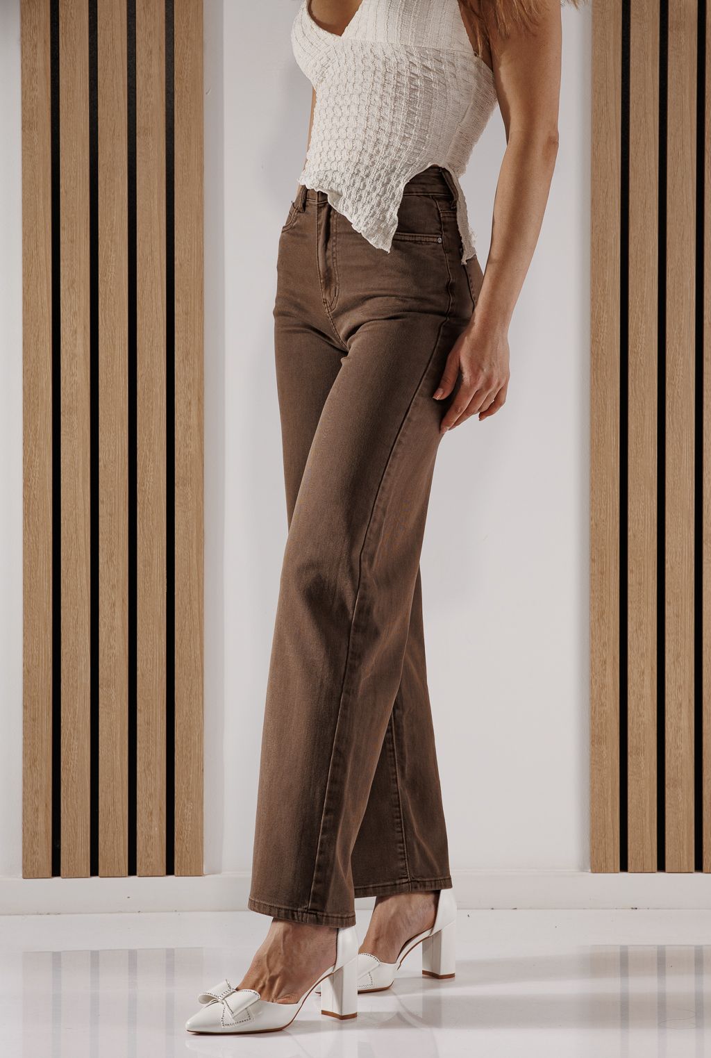 Blugi Wide Leg Dama Ayda Maro #A1345