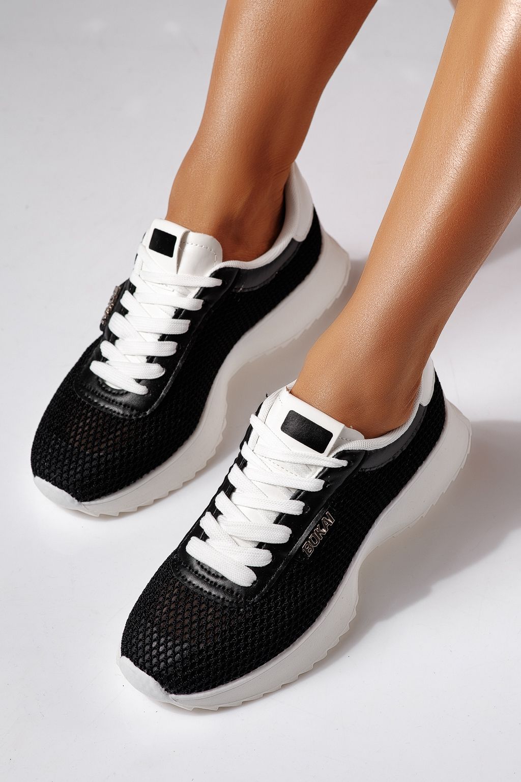 Adidasi dama negri din material textil Elah #24464