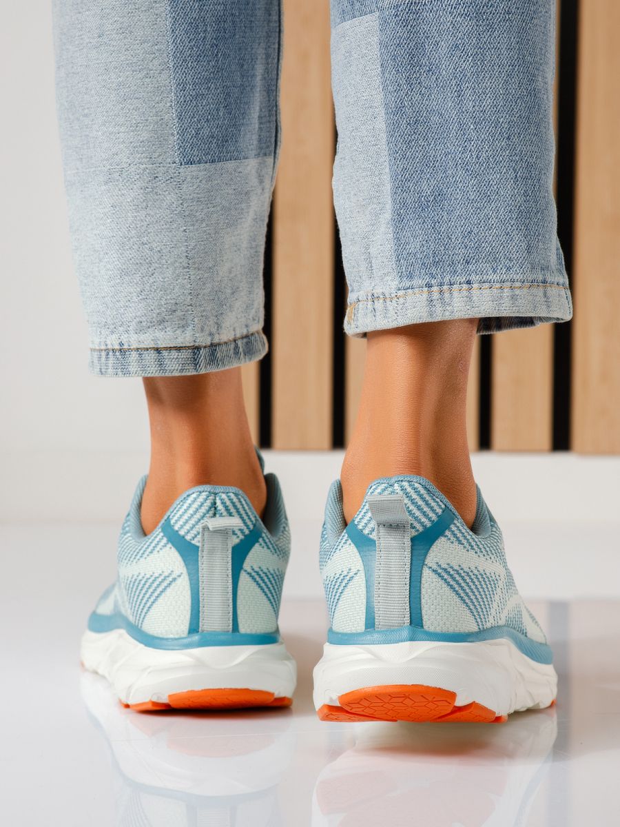 Adidasi dama verzi din material textil Luisa #24560