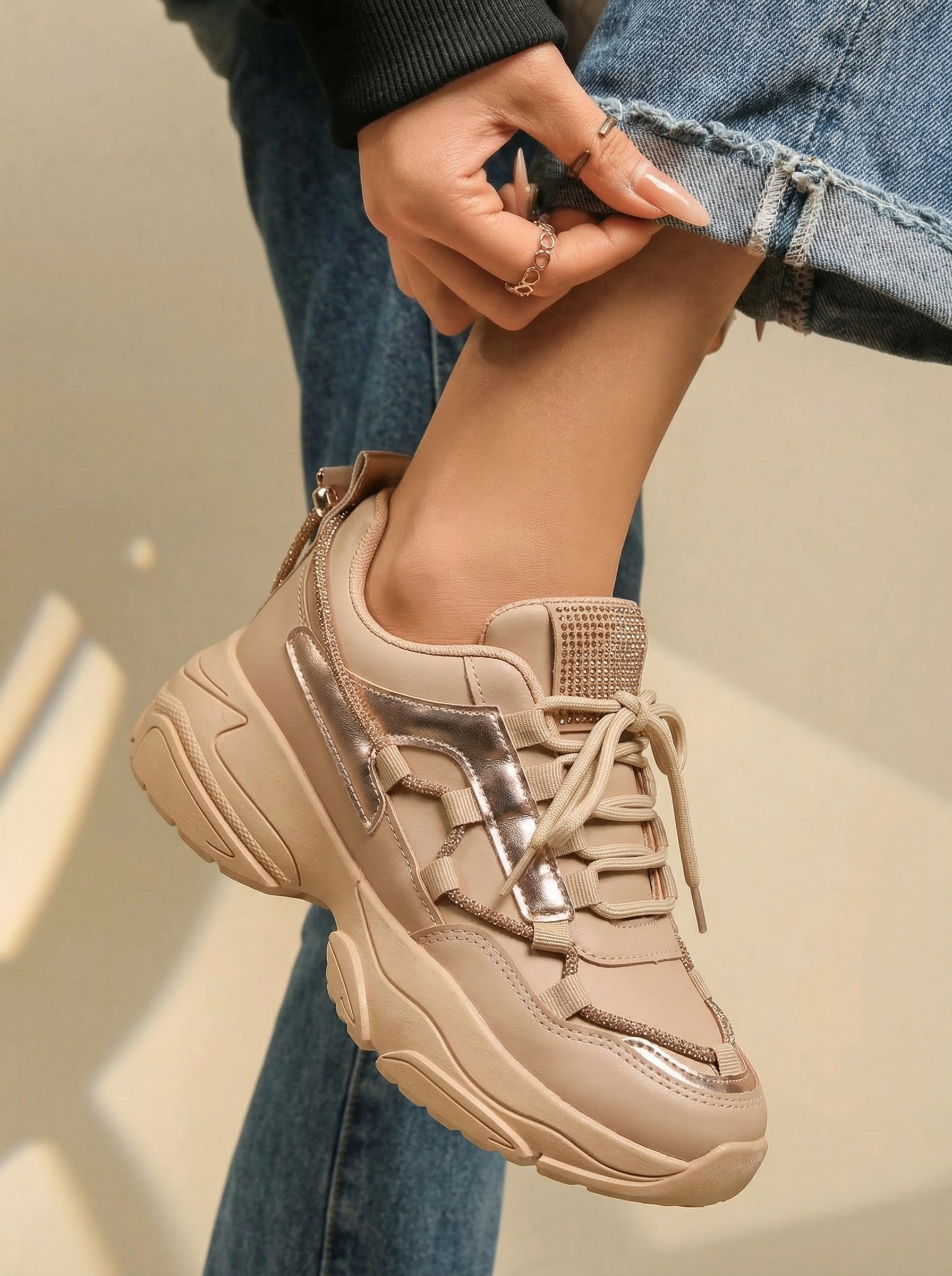 Adidasi Dama Venice Khaki #16810