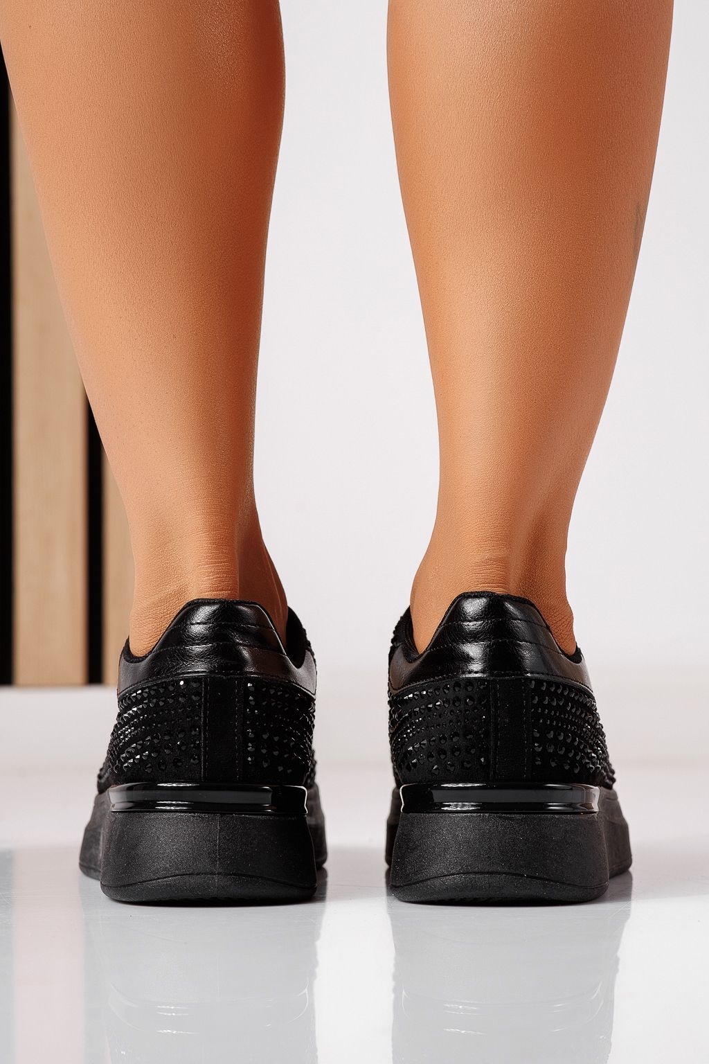 Adidasi dama negri din piele ecologica intoarsa Lark #25475