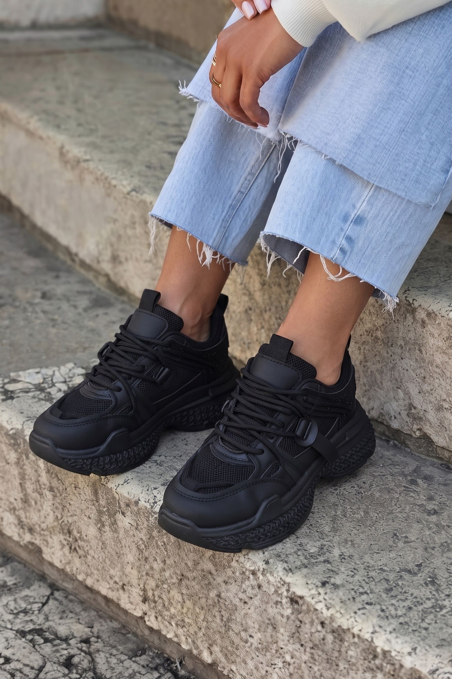 Adidasi dama negri din piele ecologica Naira #25525
