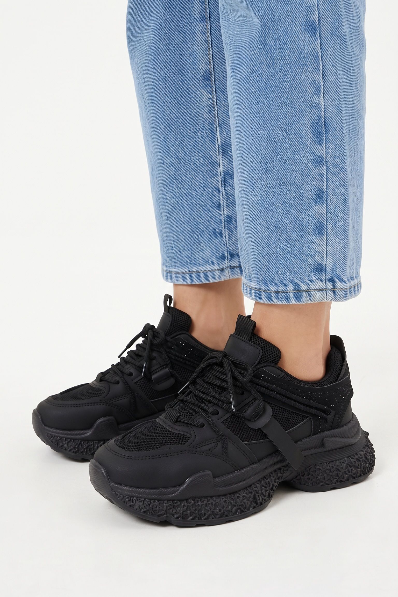 Adidasi dama negri din piele ecologica Naira #25525