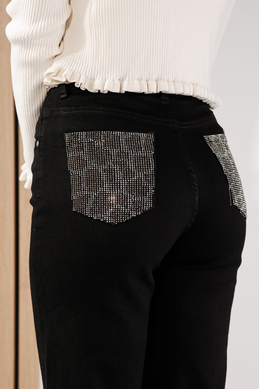 Blugi Wide Leg Dama Kaia Negri #A1433