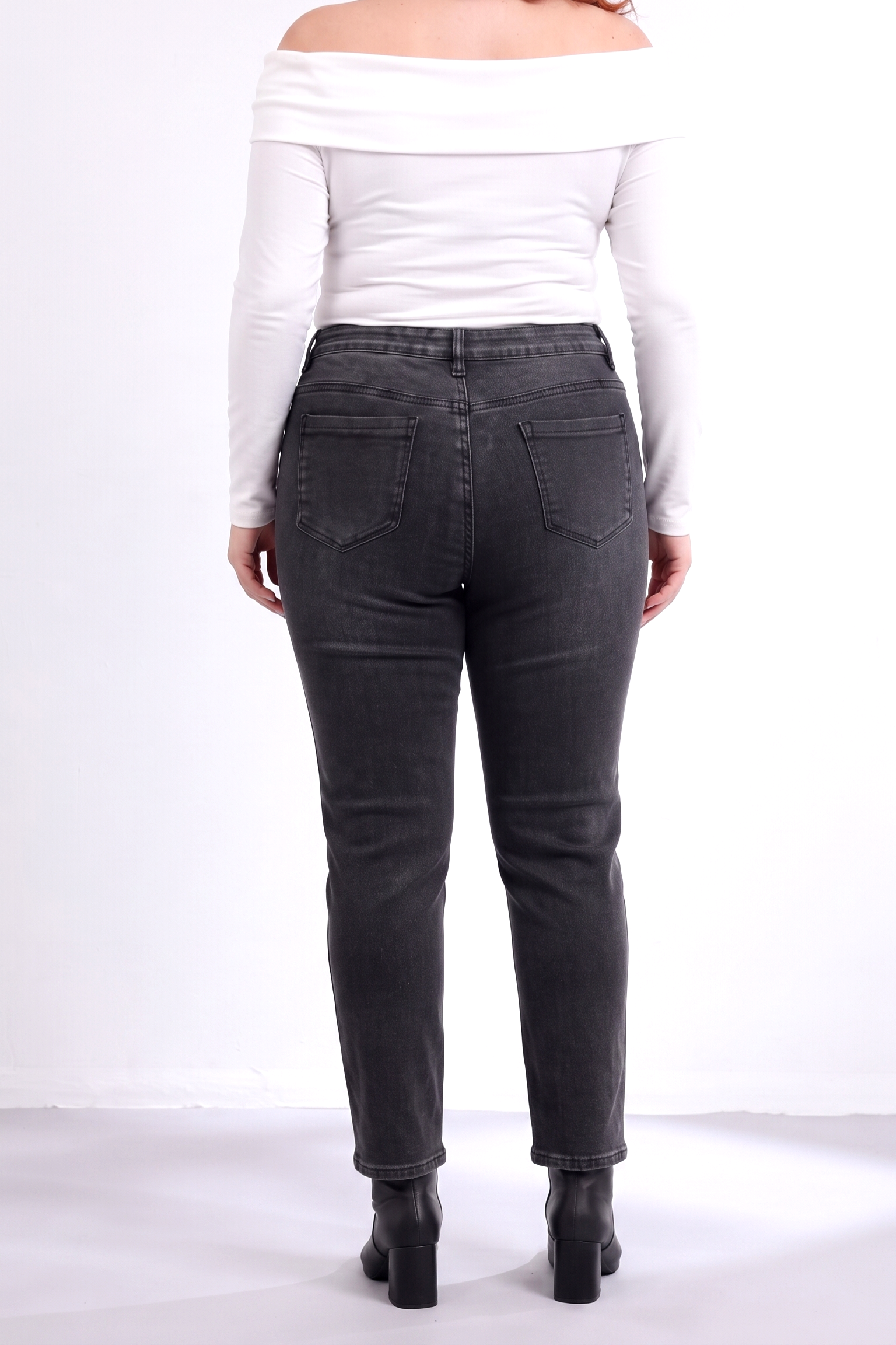 Blugi Batal Dama Iris Gri #A1447
