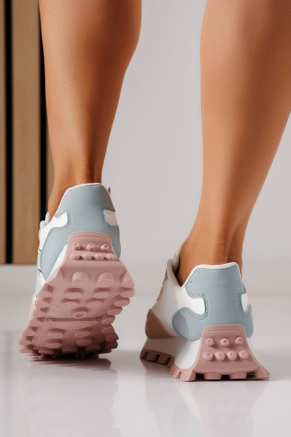 Adidasi dama multicolor din piele ecologica Elzira #30165